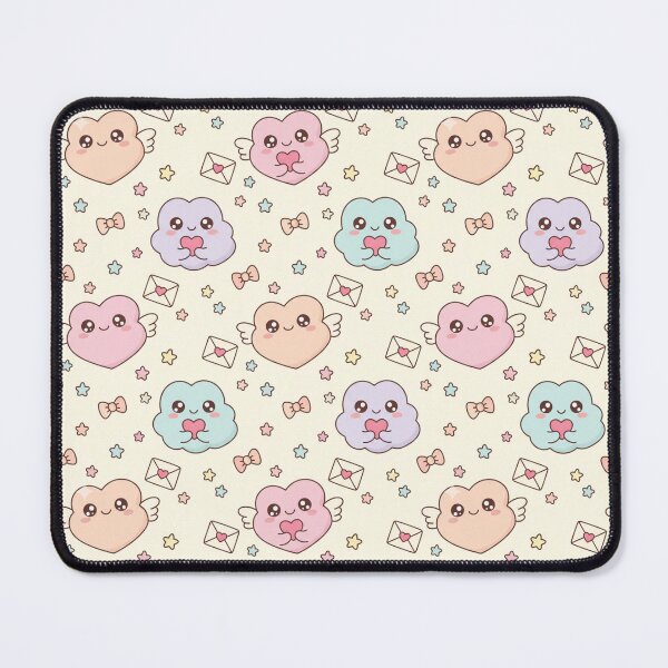 Item preview, Adorable Love Cloud and Heart Pattern: Playful Design designed and sold by StickVerse by Owais.