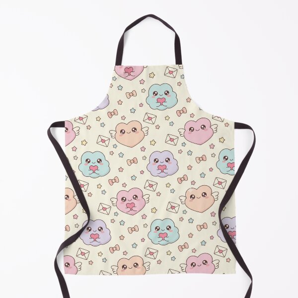 Item preview, Adorable Love Cloud and Heart Pattern: Playful Design designed and sold by StickVerse by Owais.