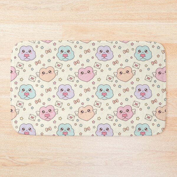 Item preview, Adorable Love Cloud and Heart Pattern: Playful Design designed and sold by StickVerse by Owais.