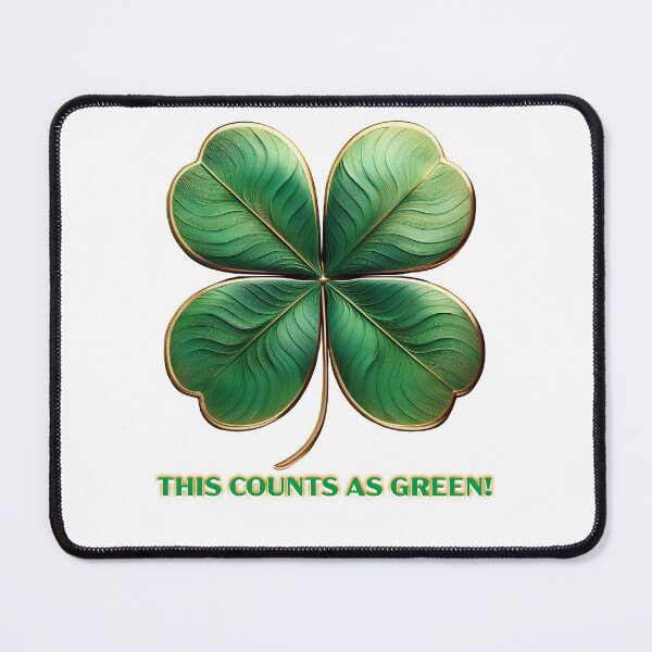 Item preview, THIS COUNTS AS GREEN! designed and sold by BIGPIX91011.