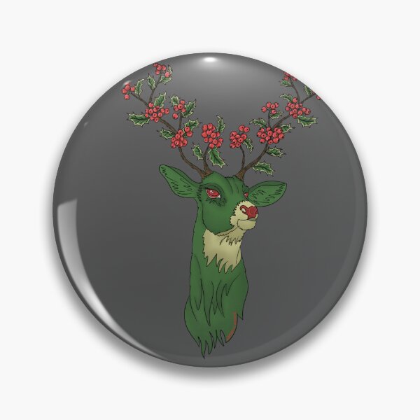 Item preview, Hollybuck- Holly and Deer/Buck Animal-Flower Hybrid  designed and sold by Marguerite Artistry.
