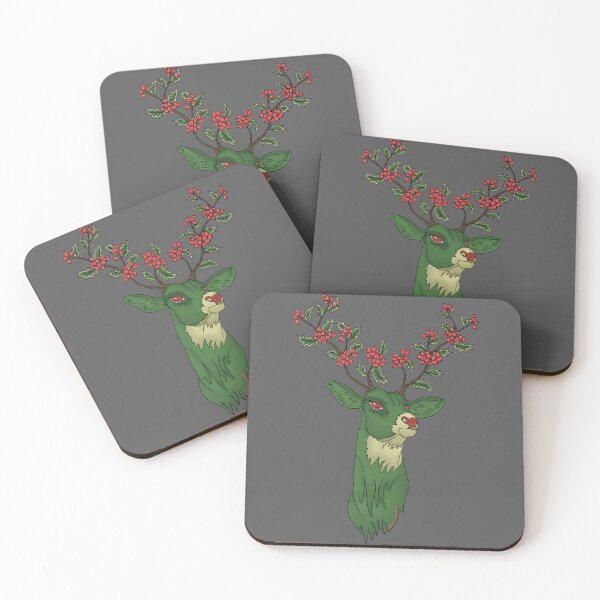 Item preview, Hollybuck- Holly and Deer/Buck Animal-Flower Hybrid  designed and sold by Marguerite Artistry.