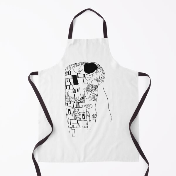 Item preview, The Kiss - Minimalist Line Art Klimt Tribute designed and sold by Ari's Gallery.