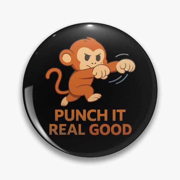Item preview, Punch It Real Good Funny Punch Monkey Humor designed and sold by PunchDrop.