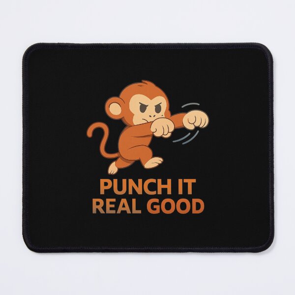 Item preview, Punch It Real Good Funny Punch Monkey Humor designed and sold by PunchDrop.