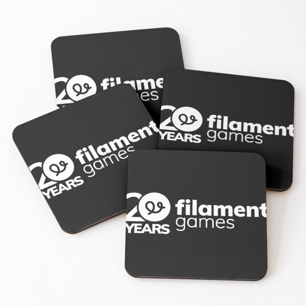 Item preview, Filament Games 20Th Anniversary Logo White designed and sold by dragan9655.
