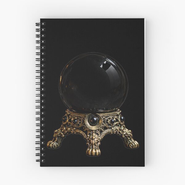 Item preview, Obsidian Crystal Ball Scrying Witchcraft Sticker designed and sold by ArcanePrintsxo.