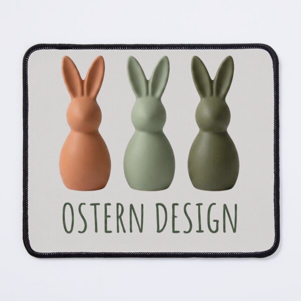 Artikelvorschau, Minimalist Easter Bunnies - Modern Earth Tone Decor entworfen und verkauft von ValeriValera.