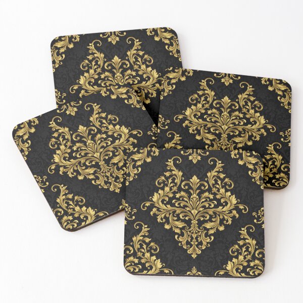 Item preview, Black & Gold Palace Pattern  designed and sold by Natart1004.