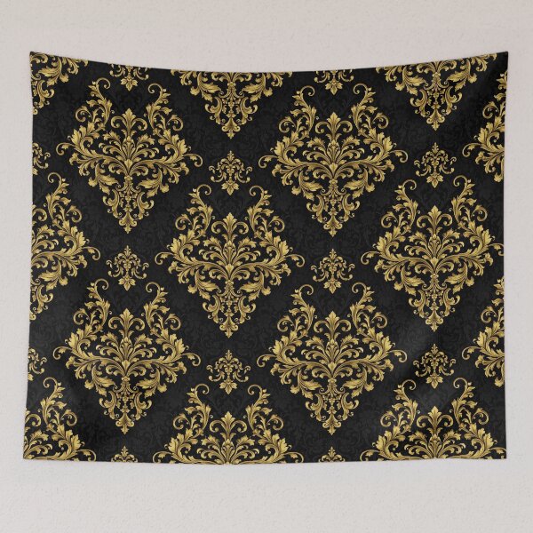 Item preview, Black & Gold Palace Pattern  designed and sold by Natart1004.