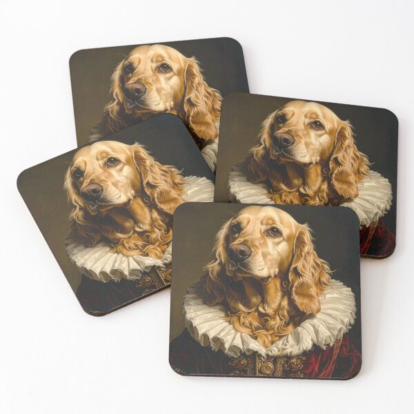 Item preview, Royal Golden Retriever Renaissance Portrait designed and sold by Rutvain.