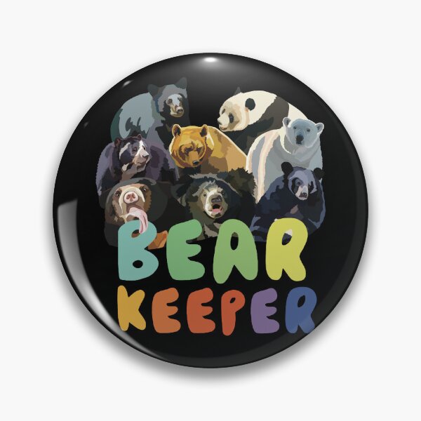 Item preview, Bear Keeper All Bear Species Wildlife Design designed and sold by PrettylittlepastelUk.