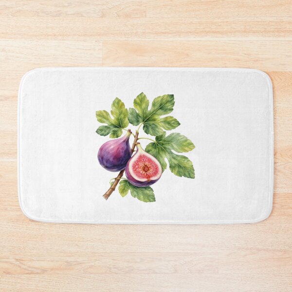 Item preview, fig fruits and leave Watercolor  designed and sold by SOUFIANE1991.
