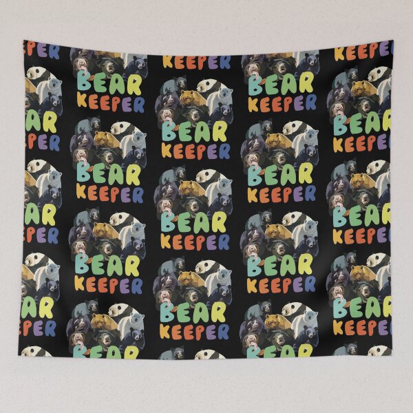 Item preview, Bear Keeper All Bear Species Wildlife Design designed and sold by PrettylittlepastelUk.