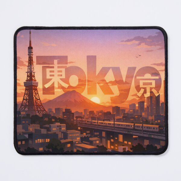 Item preview, Tokyo Sunset Skyline designed and sold by North Light.
