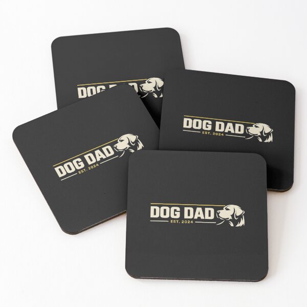 Item preview, Dog Dad Est 2024 Shirt – Premium Minimal Dog Lover Graphic Tee designed and sold by AdicretorDesign.