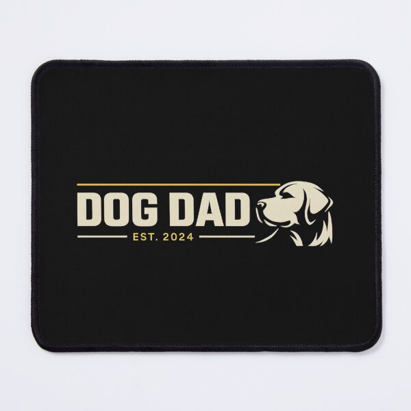 Item preview, Dog Dad Est 2024 Shirt – Premium Minimal Dog Lover Graphic Tee designed and sold by AdicretorDesign.
