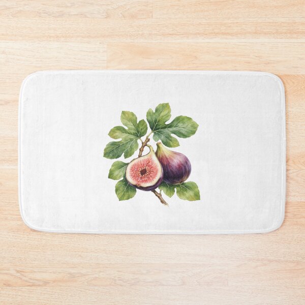 Item preview, fig fruits and leave Watercolor  designed and sold by SOUFIANE1991.