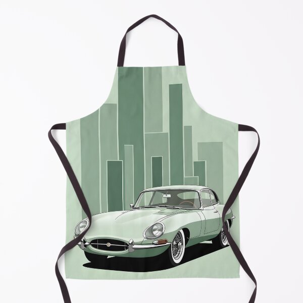 Item preview, Jaguar E-Type Vintage Poster Classic British Sports Car Art designed and sold by Motorline44.