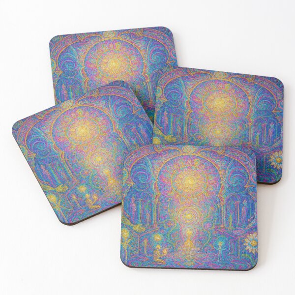 Item preview, Radiant Psychedelic Temple of Duality designed and sold by Naynners Designs.