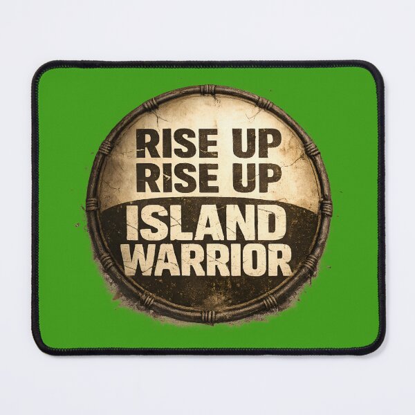 Item preview, Rise Up Island Warrior – Caribbean Strength Affirmation designed and sold by Inspirational Jamaican.