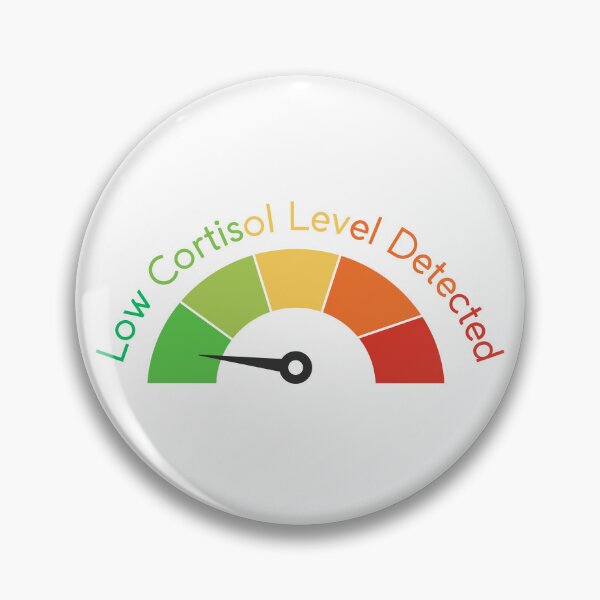 Item preview, Low Cortisol Level Detected- Funny meme Design designed and sold by SkajArtist.