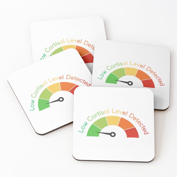 Item preview, Low Cortisol Level Detected- Funny meme Design designed and sold by SkajArtist.