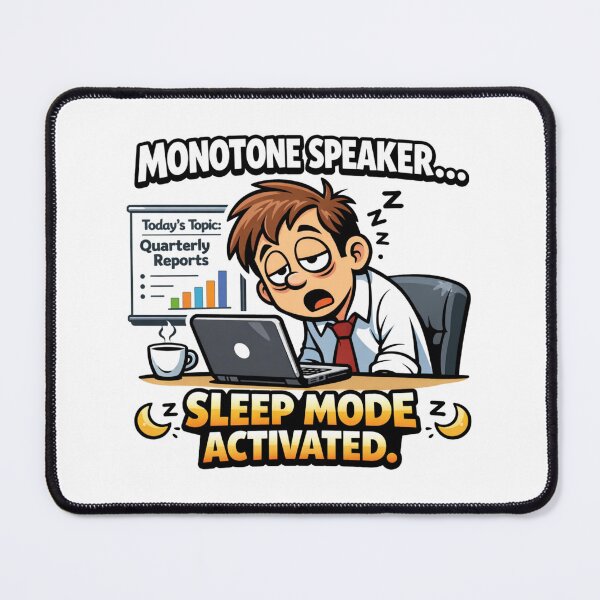 Item preview, Monotone Speaker Sleep Mode Activated designed and sold by Icyteedesigns.