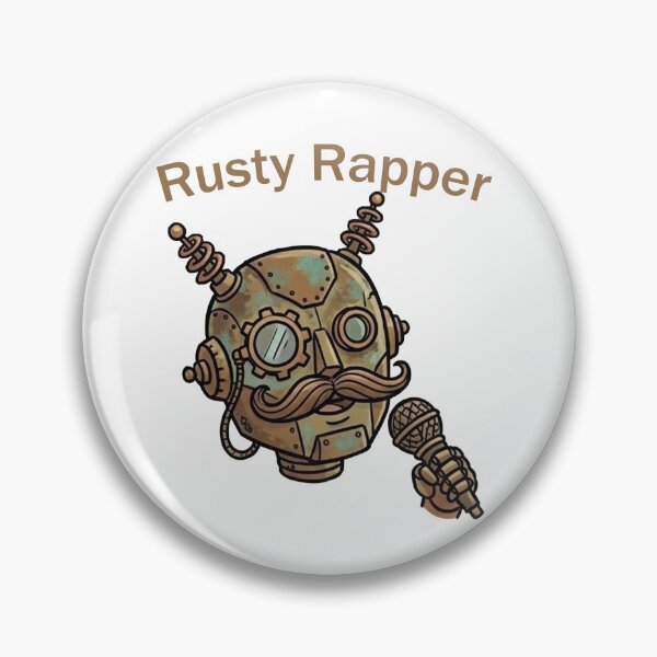 Item preview, Rusty Rapper - Steampunk Robot Head designed and sold by Original-Vibes.