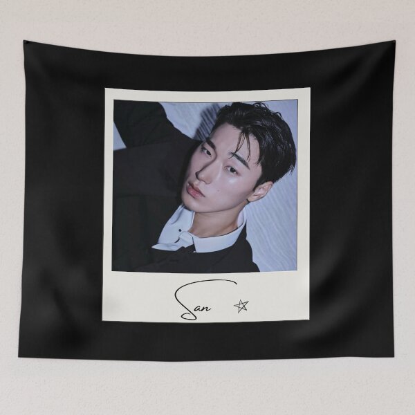 Item preview, Kpop San Ateez Photo designed and sold by StarBunnyDesign.