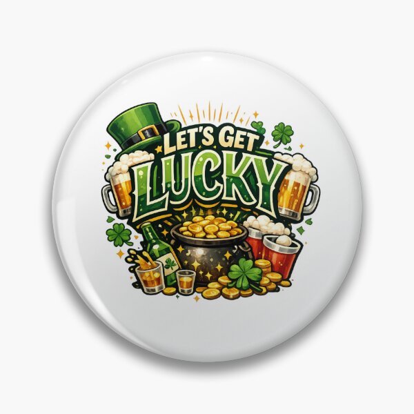 Item preview, Let’s Get Lucky – Funny St. Patrick’s Day College Party Design designed and sold by g1cash.