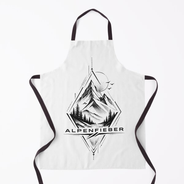 Item preview, Alpine fever mountain panorama geometric designed and sold by Alpenfieber.