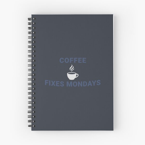 Item preview, Coffee Fixes Mondays – Caffeine Lover Monday Humor designed and sold by donwillisjrart.