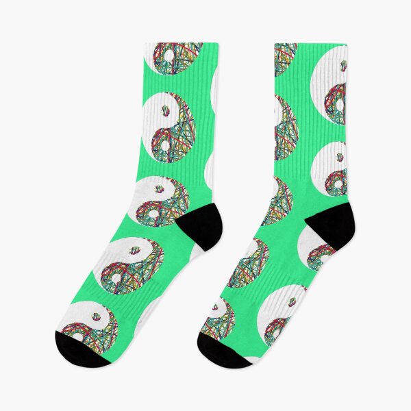 Item preview, Yin yang with scribble design designed and sold by AndysTeeShop.