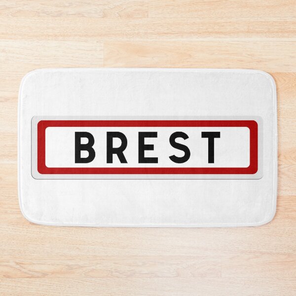 Item preview, Brest City Entrance Sign – Finistère, Brittany designed and sold by Panneaux et signalisations - NPOITEVIN.