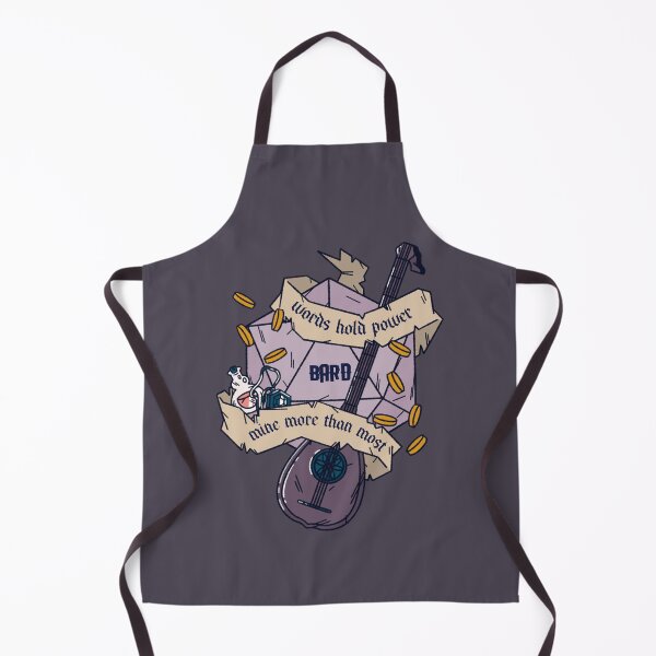 Item preview, DnD Bard class Words hold power mine more than most quote Dungeons and Dragons classes designed and sold by CardboardCotton.
