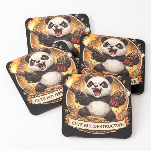 Item preview, Cute But Destructive – Chaotic Panda Meme Animal Humor designed and sold by NAJURE.