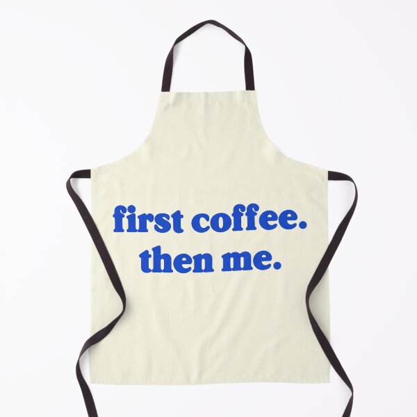 Item preview, First Coffee Then Me Frase Minimalista Café designed and sold by Kunst&Kontrast.