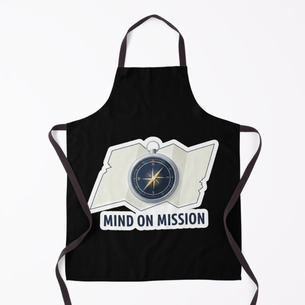 Item preview, Mind On Mission Compass Design | Focused Goal Setter Motivation Art designed and sold by SV-Creation.