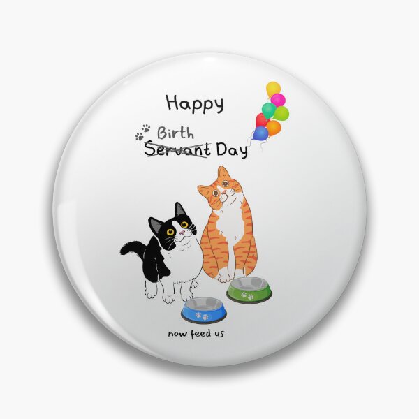 Item preview, Funny Happy Birthday from Fur Baby Cats designed and sold by MYCatStuff.