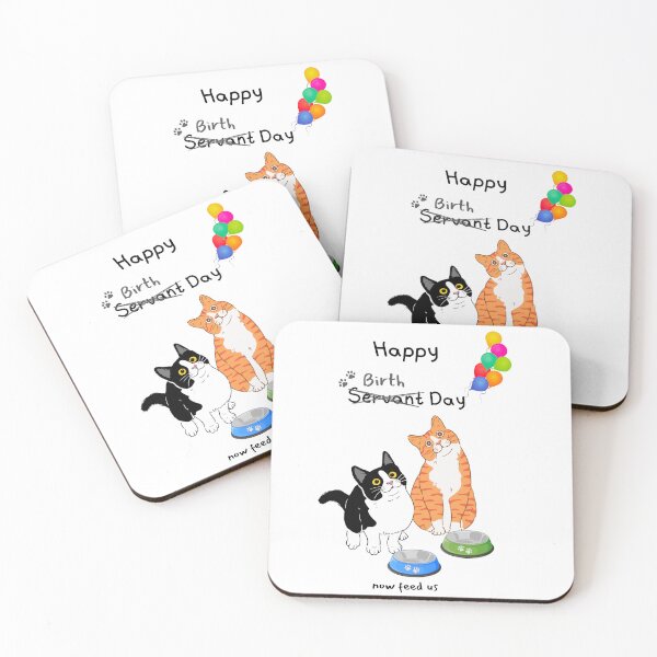 Item preview, Funny Happy Birthday from Fur Baby Cats designed and sold by MYCatStuff.