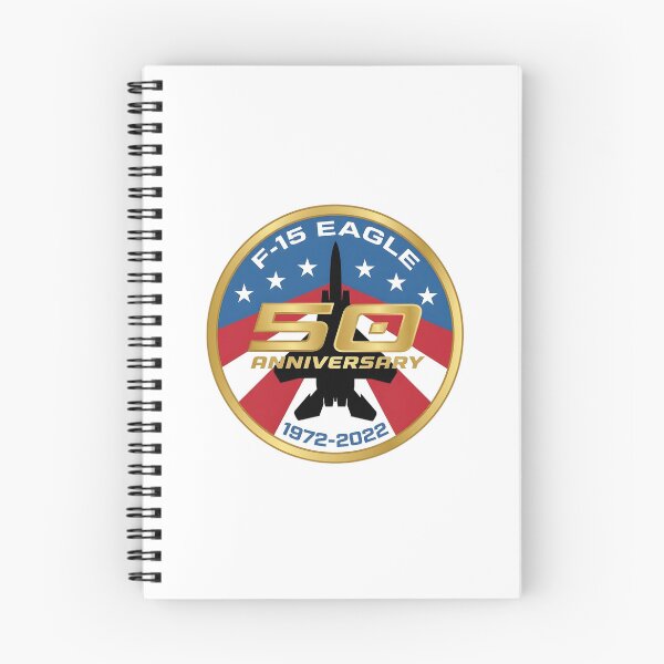 Item preview, F-15 Eagle 50th Anniversary Commemorative Emblem (1972-2022) designed and sold by CharlieDesings.