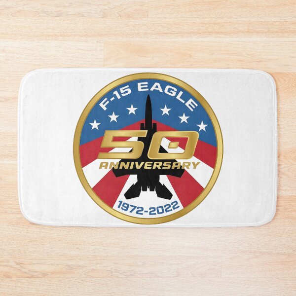 Item preview, F-15 Eagle 50th Anniversary Commemorative Emblem (1972-2022) designed and sold by CharlieDesings.