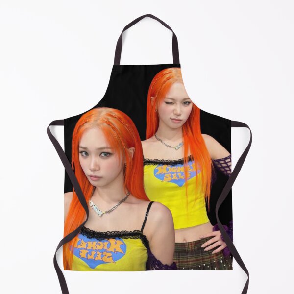 Artikelvorschau, Chaewon Le Sserafim Kpop Orange Hair entworfen und verkauft von StarBunnyDesign.