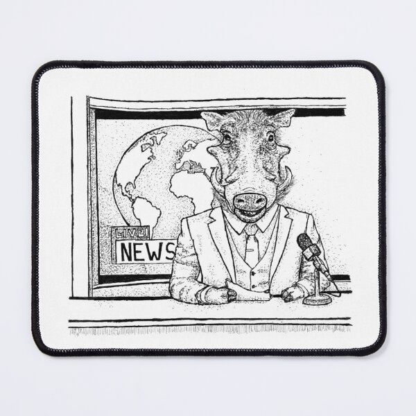 Item preview, Breaking News: The Warthog Report designed and sold by wbhny.