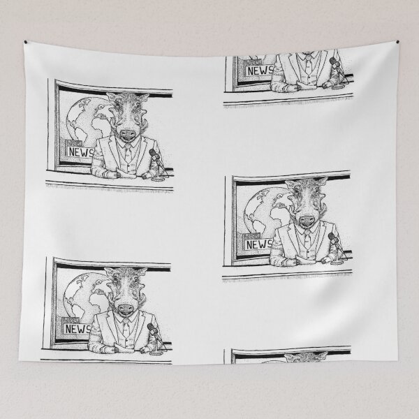 Item preview, Breaking News: The Warthog Report designed and sold by wbhny.