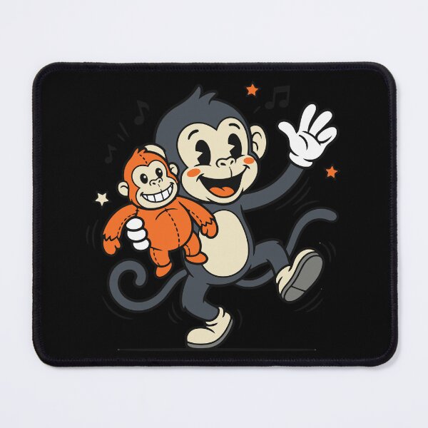 Item preview, Panch Monkey and Orangutan Toy - Viral Retro Mascot Art designed and sold by Mdozet.