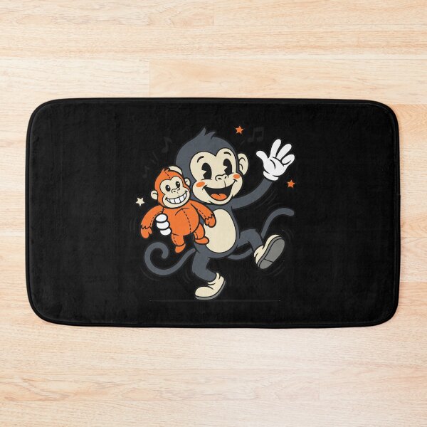 Item preview, Panch Monkey and Orangutan Toy - Viral Retro Mascot Art designed and sold by Mdozet.
