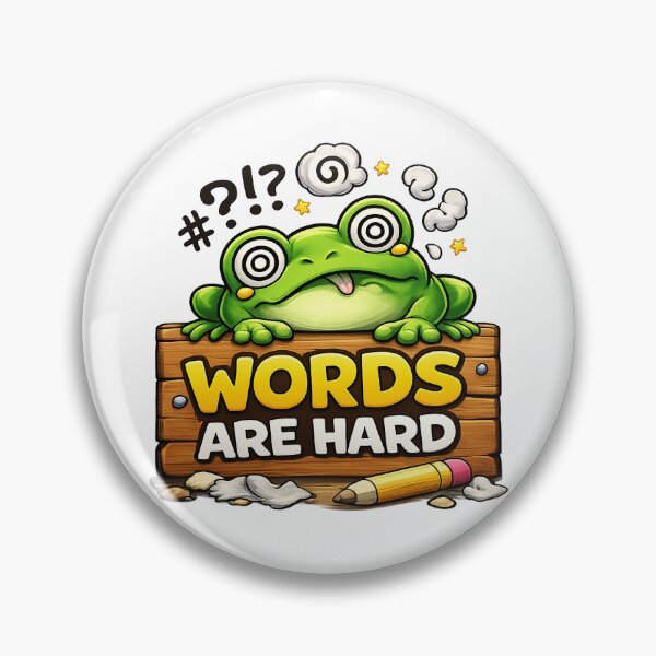Item preview, Words Are Hard designed and sold by sandimaree.