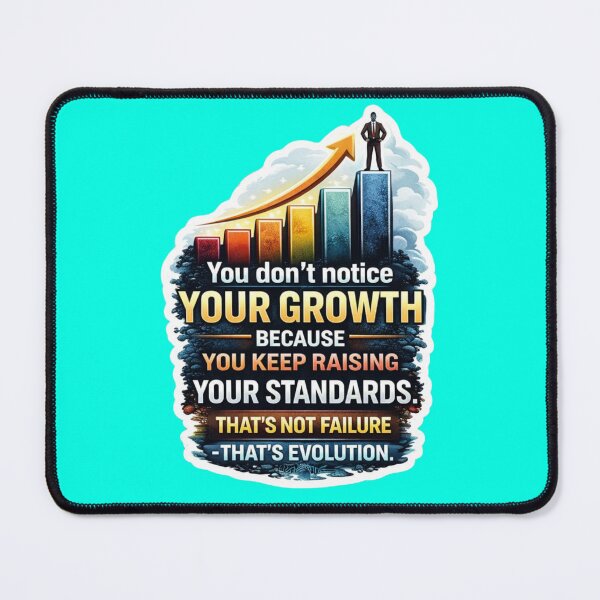Item preview, Your Growth and Evolution Standards Motivation Sticker designed and sold by Scro-Ciob-Shop.